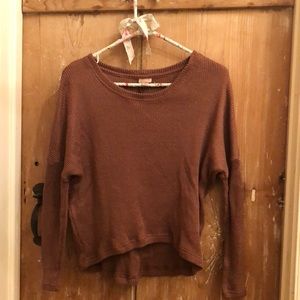 Cape Juby Brown Knit Sweater